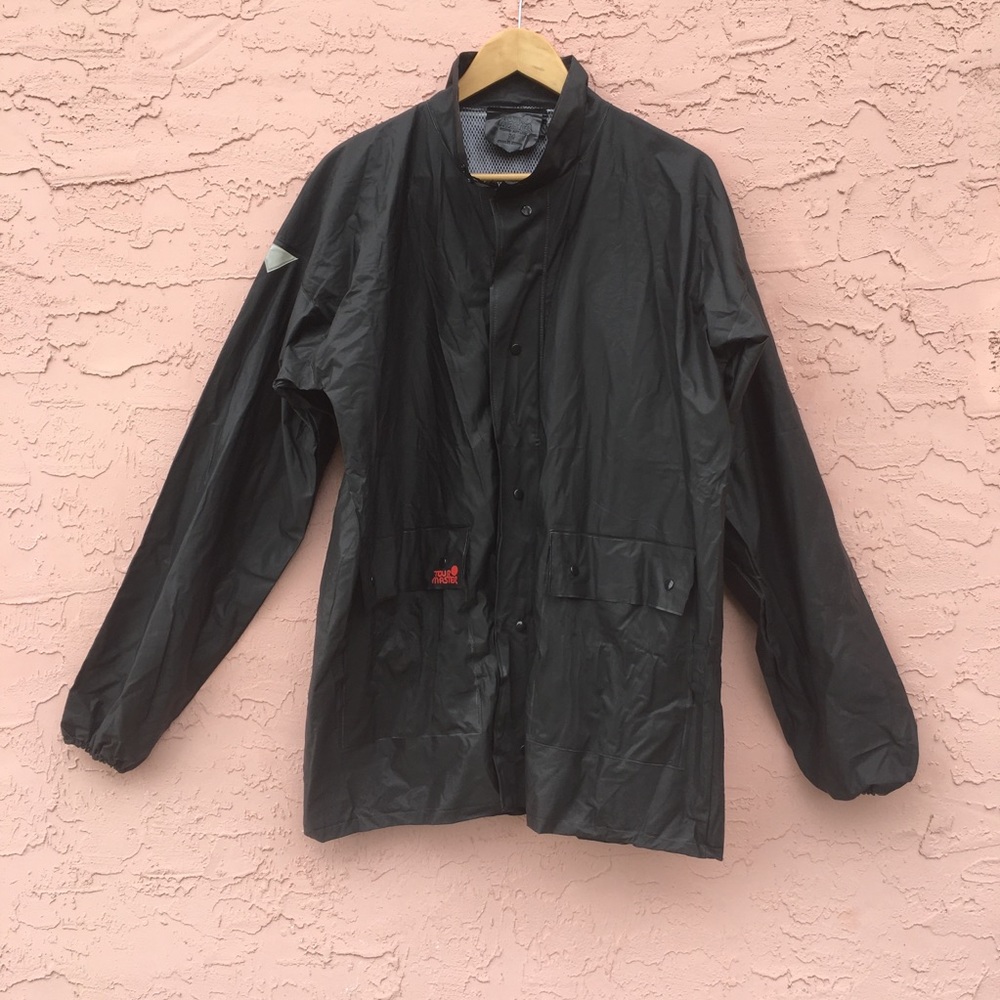 Tour Master 2-Piece PVC Reflective Rain Gear Adult Sz M Motorcycle Riding